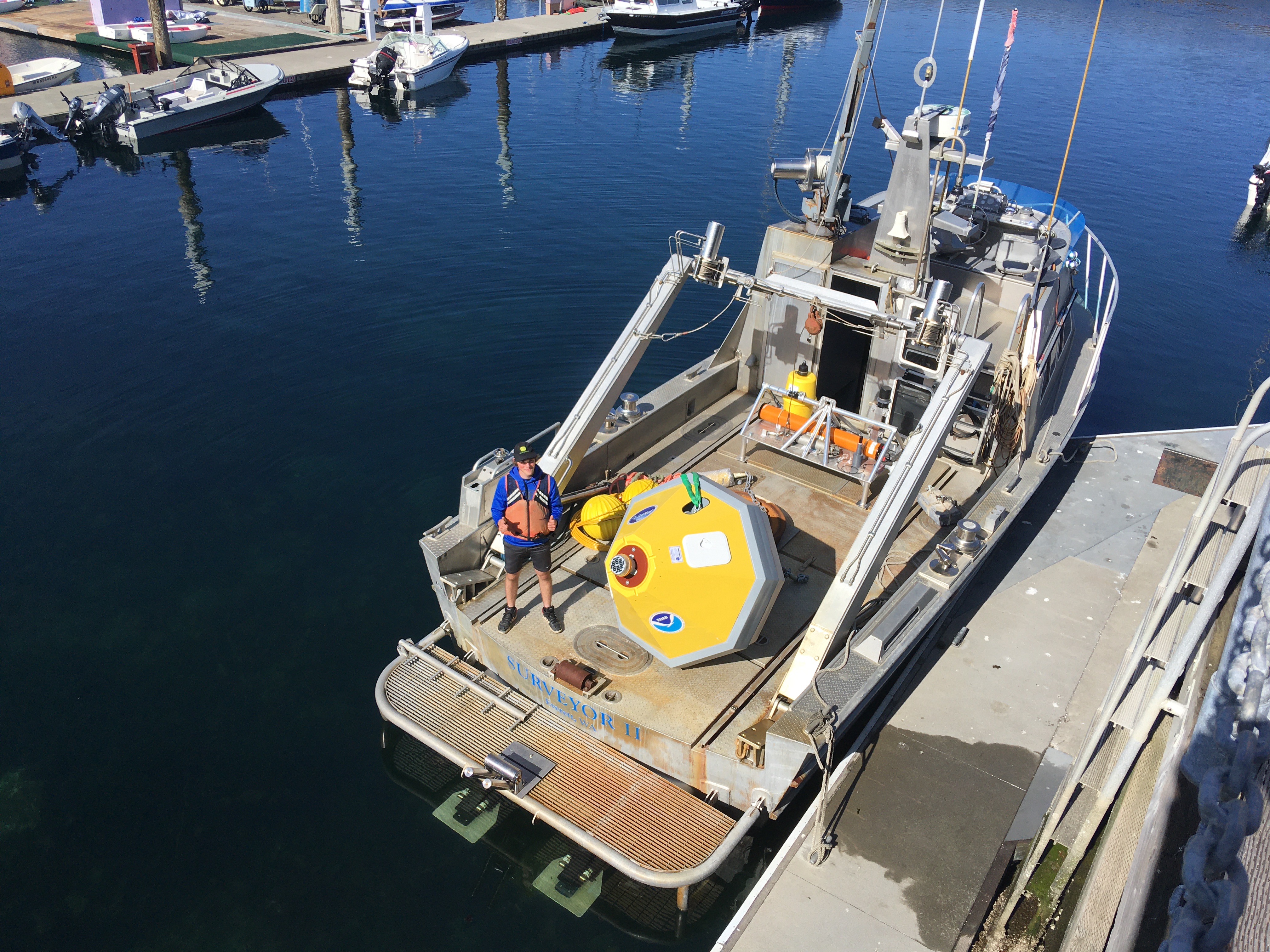 Image of me on the vessel surveyor 1